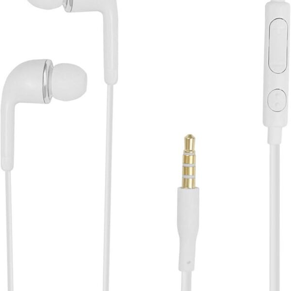 Samsung 3.5mm Stereo Headset for Galaxy S5, S4, S3, Note - Non-Retail Packaging - White