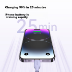 ANKER Anker charging cable Apple mfi certified for iphone12/13/14 mobile phone charger skin-friendly type-c to lightning fast charging data cable 0.9m black - Image 3
