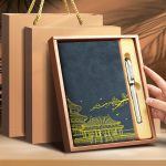Langjie notebook gift box set National trend style notebook gift box Forbidden City cultural and creative souvenirs High-value notebook stationery for teachers Corporate gift customization - Image 5
