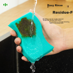 3M Scotch bean dishwashing sponge scouring pad absorbs water to remove grease kitchen rag dishwashing cloth 2 pieces - Image 2