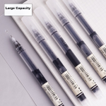 [A must-have for school] KACO Jingdian low-center-of-gravity press pen, neutral pen, high-value student test paper signature pen, black 0.5mm water pen, Ocean Story + Asian standard black core - Image 8