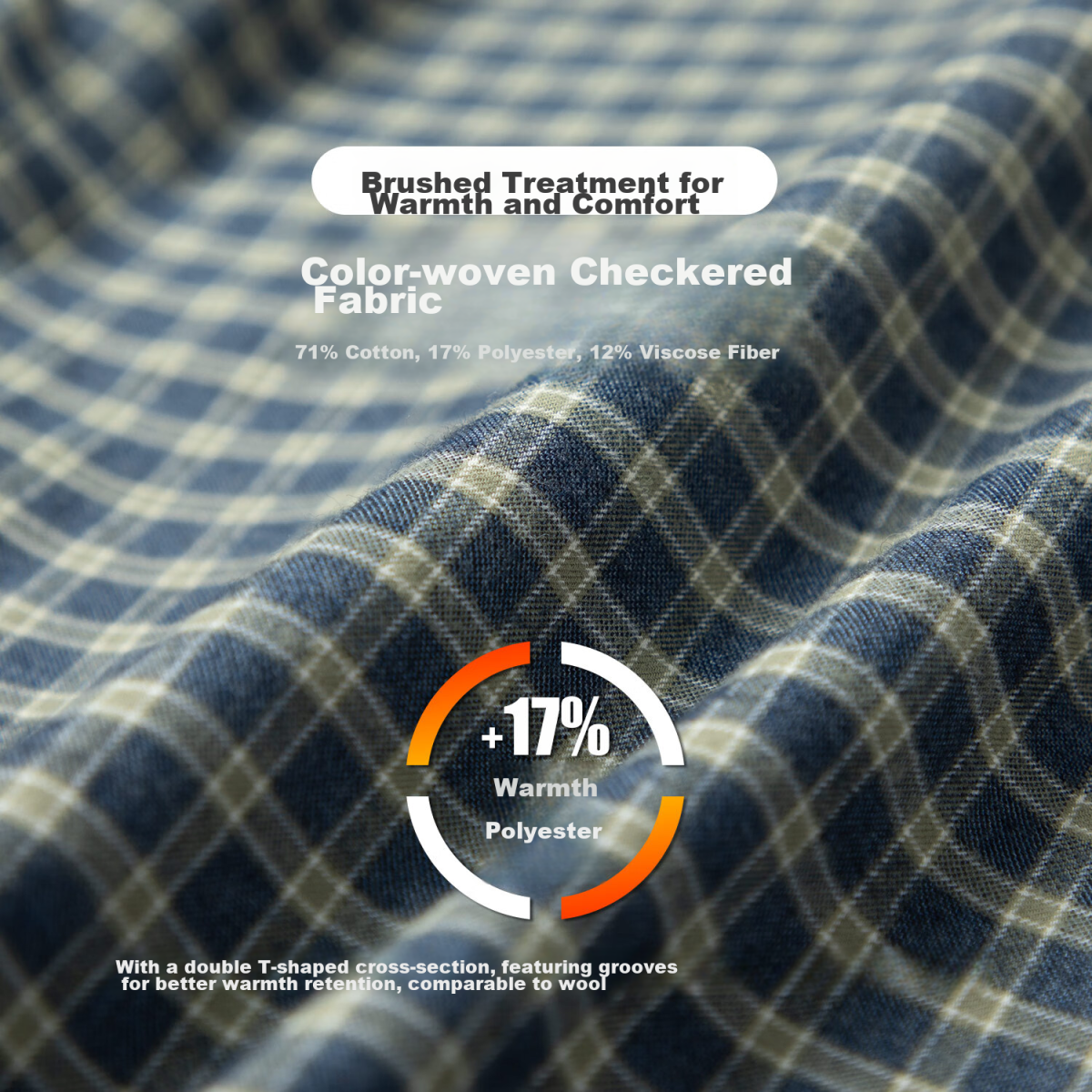 BLACKMONDAY pure cotton Oxford long-sleeved shirt men's cotton anti-wrinkle free ironing solid color men's business casual shirt - Image 4