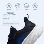 361° sports shoes men's spring and summer mesh outdoor lightweight thick-soled casual running shoes men 672116701F-5 - Image 3