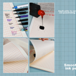 [Lowest price on the Internet] Weiyi 4-pack a7 coil small notebook pocket notepad portable mini notebook kindergarten back-to-school gift 4 books 640 pages spring peach painting - Image 5