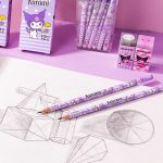 STABILO automatic pencil 3.15mm pink fat lead children's kindergarten stationery thick pen Woody water-soluble colored lead crayon children's painting set - Image 5