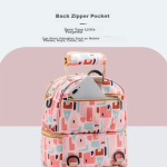 9i9 milk bag, ice bag, mommy bag, double-layer breast milk preservation, work insulation backpack, convenient to go out with blue ice A44 - Image 5