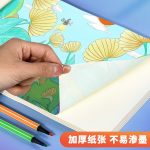 Deli 10 A4 transparent pull rod clip drawer clip folder file folder student report data storage macaron color 5 colors 33321A - Image 4