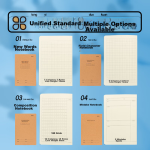 M&G Stationery A5 Error Book Kraft Paper English Correction Book Student Draft Chinese Mathematics Error Correction Collection 10 Books FA5360I - Image 4