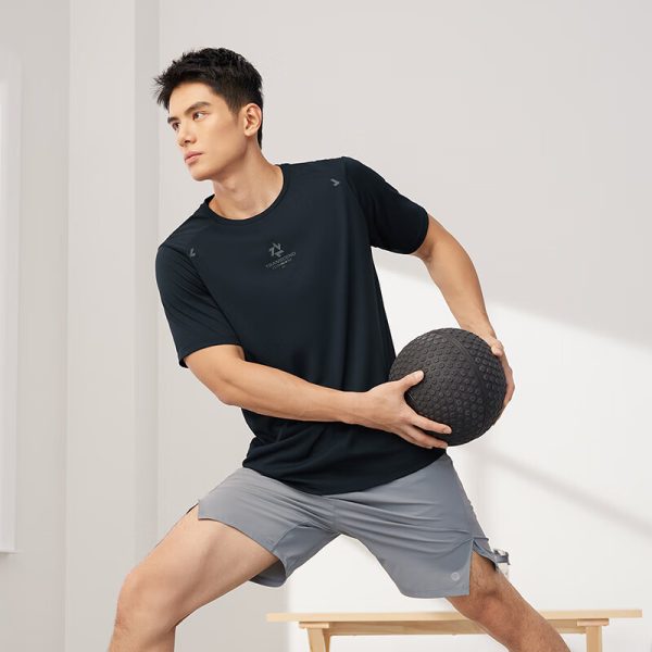 361° short-sleeved T-shirt women's spring and summer quick-drying clothes lapel polo shirt sports running training tops 662524105-4