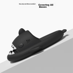chikoku shark slippers men's summer home bathroom thick bottom non-slip couple slippers women's summer outdoor wear - Image 4