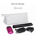 BUBM Dyson hair dryer bag storage bag portable portable bag storage box hair dryer travel storage bag CFJ-ST silver - Image 2