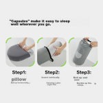 8H pillow pressure-free capsule pillow cervical pillow vitality non-sensory cotton pressure-relieving pillow zero-pressure memory foam pillow core - Image 3