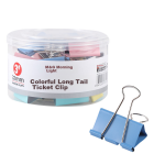 M&G M&G Stationery 3#32mm 24pcs/can Colored Long Tail Clip Economical Office Dovetail Clip ABS916J3 - Image 8