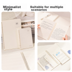 Deli 6-color square rod fluorescent pen color marker student exam review office key eye-catching hand account notes hand copy newspaper graffiti painting with stickers S741 - Image 3