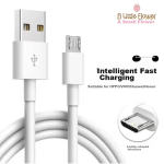 ALittleFlower is suitable for mobile phone data cable Huawei/Honor/Xiaomi/oppo/vivo Android data cable Micro/Mate8/7c/6/P8 power cable charging cable white 1 meter - Image 3