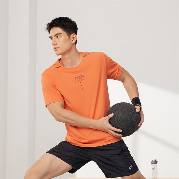 361° T-shirt short-sleeved men's and women's spring and summer round neck outdoor sports leisure loose breathable top 632523106-2