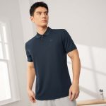 361° short-sleeved T-shirt men's spring and summer quick-drying clothes lapel polo shirt running fitness sportswear 652524102D-8 - Image 2