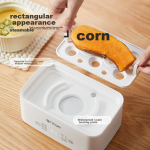 ankale multifunctional egg cooker for 1-3 people with small intelligent timing automatic power off to prevent dry burning soft Jinsha hot spring steamed egg custard single layer 6 pieces egg steamer AJL-ZD11 - Image 6