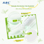 ABC [Brand direct supply, safe quality] Day and night sanitary napkin combination menstrual napkin set Australian tea tree essence instant refreshing cotton soft 6 packs 65 pieces - Image 4