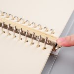 [Lowest price on the entire network] ujia loose-leaf notebook stationery business office notepad thickened detachable leather meeting record book high-value diary customizable black - Image 4