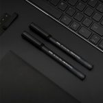 Deli [Ink Control Master] 0.5mm exam available expansion quick-drying exam neutral pen tip cone head smooth black 12 pieces/box V100 - Image 6