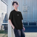 361° short-sleeved men's spring and summer pure cotton sports t-shirt loose round neck casual printed top 652519106-1 - Image 5