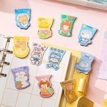 Yuhe cartoon magnetic bookmarks magnetic bookmarks student page clips creative book clips school season stationery 10 pieces 4262 - Image 2