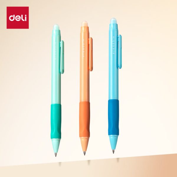 Deli (deli) color large capacity not easy to smudge fluorescent pen marker marker student exam review office handbook note graffiti 6 / box SK629