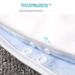 9i9 baby towel pure cotton baby face towel kindergarten hand towel absorbent cartoon 3 pack A268 - Image 5