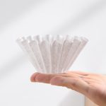 CLITON coffee filter paper portable drip hand-brew coffee powder filter net cake bowl filter cup with filter paper 50 sheets - Image 5