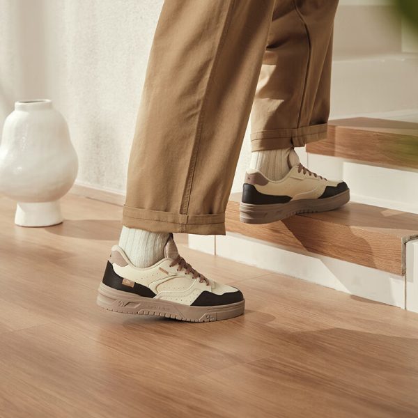 361° sports shoes men's soda 3 spring and summer breathable retro light white casual shoes men's 672516627-4