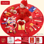 9i9 baby eating overalls long sleeve baby eating apron waterproof bib painting clothes adjustable A258 rabbit - Image 6