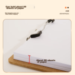 [Lowest price on the Internet] Xutong notebook A5 thick notepad business sheepskin retro notebook work diary meeting record book office stationery can be customized - Image 4