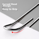 [Super hot item] Push-pull folder transparent refillable small clip stationery student multi-functional folder push clip test paper clip book clip storage artifact office supplies file folder - Image 4