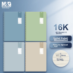M&G stationery 16K/40 sheets notebook sewing book b5 notepad high value wrong question book middle school student postgraduate entrance examination diary light dyed 4 books F1643C - Image 8