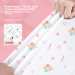 babycare baby candy comfort pillow multifunctional coaxing sleep side sleeping backrest pillow 0-6 years old dream eater light yellow 40*12 - Image 5