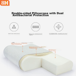 8H memory foam pillow deep sleep cervical pillow ergonomic with pillowcase slow rebound memory pillow H1PRO - Image 2