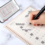 Juvenile companion folder A4 transparent pull rod clip folder pull rod clip water drop clip data book resume prenatal examination report storage clip paper test paper clip 10 pieces Morandi light color - Image 5