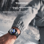CangHua Suitable for Huawei Watch GT5 Strap Watch4/4pro/3/GT4/GT5Pro/GT3/GT3Pro/GT2 Magnetic Skin-friendly Silicone Strap Honor Breathable Wristband - Image 5