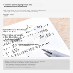 [Essential for school] Ujia English book thickened notebook for junior and senior high school students 16k English word book four-line three-grid homework book gray blue b5 - Image 3