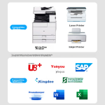 Deli Bering Sea blank voucher printing paper invoice version 240*140mm suitable for Kingdee UFIDA financial software blank document 500 sheets/pack 70g paper BR102 - Image 2