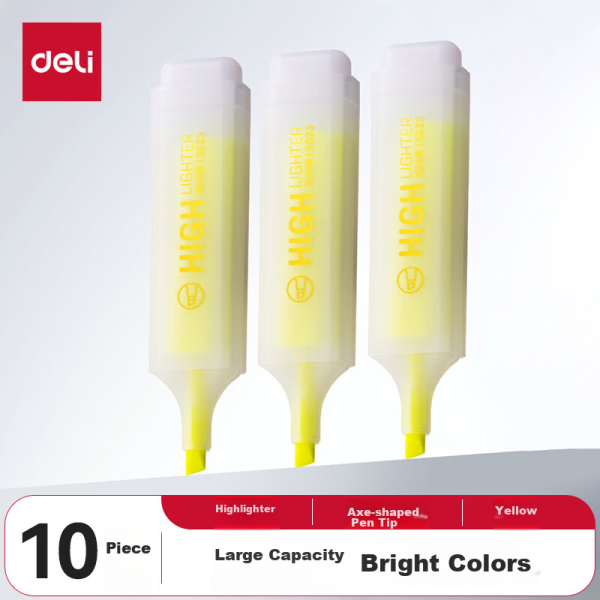 Deli 10 HB Newsai boxed colored pen pencils-HB student children's painting coloring brush painting tools painting materials art set Children's Day gift girl