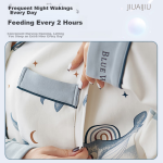 8H lumbar memory foam ergonomic lumbar cushion office pillow seat back cushion lumbar cushion light gray K5 - Image 4