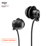 Aigo sleep headphones semi-in-ear special sleep aid side sleeping no ear pressure sound insulation noise reduction wired headphones 3.5mm mouth round head sports running music computer mobile phone A260 - Image 8