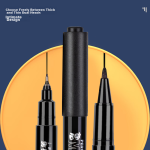 Deli black single-head marker pen multi-function deep hole marker pen with extended pen head office supplies logistics industry special black 4 pieces/box SK212 - Image 4
