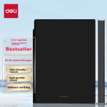 Deli 3 A5/80 sheets office notebook notepad draft book wireless binding book student supplies mixed color 23211 - Image 10
