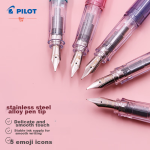 Deli (deli) simple and clean expansion quick-drying push gel pen 0.5mm ST head pointed cone head black 12 pieces/box S18-B - Image 3