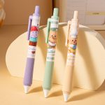 Deli student notebook wireless binding 40 sheets of paper butter bear exercise book diary A5 notepad cute book HY201 - Image 7