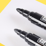 Deli business style large capacity uncapped neutral pen signature pen office office pen 0.5mm bullet head 12 pieces/box black S62 - Image 9