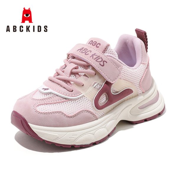 361° children's shoes children's running shoes summer boys and girls 3-14 years old large mesh knob running shoes blue 38